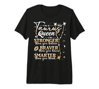 Tauro Reina Mayo Abril Cumpleaños Tauro Signo del Zodíaco Horóscopo Camiseta Premium