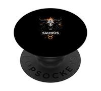 Tauro y zodíaco Toro con energía Tauro PopSockets PopGrip Adhesivo