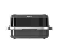 Taurus - Air Fryer PizzaGrill XL | 5 comensales | Doble Resistencia | Cocción Uniforme | Sin Aceite | 11 Programas | Base para Pizzas | Diseño Compacto | Ventana