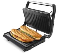 Taurus Amazing - Sandwichera Eléctrica, 700W, Grill, Placas Antiadherentes