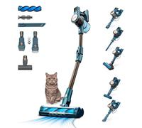 Taurus - Aspiradora Homeland Digital Animal Flex | 415W | 3 velocidades | Sin Cable | Batería 3h | 60min autonomía | Giro 180º | LED óptico | 2 Cepillos