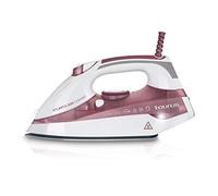 Taurus Atlantis 2400 Plancha A Vapor, 2400W, Suela de cerámica, Sistema antical y antigoteo, W, 1 Liter, 240, 44 Decibelios, Acero Inoxidable, Multicolour