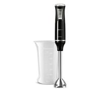 Taurus Bapi 750 Inox - Batidora de mano, 750W, regulador de 20 velocidades ajustable, función Turbo, cuchillas de acero inoxidable, pica hielo, diseño ergonómico, vaso medidor 500 ml, negro