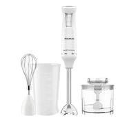 Taurus - BAPI Plus Inox | Batidora de Mano 750W | 20 Velocidades | Turbo | Tritura Hielo | Cuchillas Acero Inox | Antisalpicaduras | Accesorios Incluidos | Diseño Ergonómico