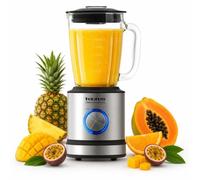Taurus - Batidora de vaso 1600W, 1,75L, Pica hielo, 6 Cuchillas, Turbo