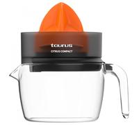 Taurus - CITRUS COMPACT Exprimidor eléctrico con brazo 30 W Negro, Naranja, Transparente