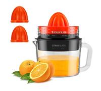 Taurus Citrus Glass Exprimidor, Rotación de Doble Sentido, 30 W, 1 Liter, 0 Decibelios, Plástico, Multicolor