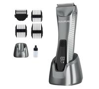 Taurus - Cortapelos Hipnos Aqcua | Waterproof | 90 min autonomía | Cuchillas cerámicas | 4 peines | Pantalla LCD | Luz guía | Carga directa base | Accesorios