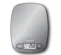 Taurus Easy Inox - Báscula de cocina digital de capacidad 5 kg, función tara, 4 sensores de precisión, color plateado