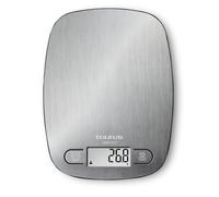 Taurus Easy Inox - Báscula de cocina digital de capacidad 5 kg, función tara, 4 sensores de precisión, color plateado