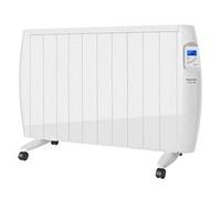 Taurus - Emisor Térmico WIFI Malbork Connect 2000W | 3 Modos + Temperatura Ajustable | Ruedas + Soporte | Radiador Eléctrico APP Alexa Google Home | Apto Baños IP24 | Pantalla LCD | 20m2 | 58x93.5x8