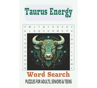 Taurus Energy Word Search Puzzle Book: Word Searches with Easy to Read Print about Taurus, Relaxation, Mindfulness and More | 6x9 inches, 110 pages | ... for Vacations, Holidays and Leisure Times