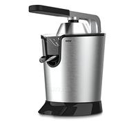 Taurus - Exprimidor Naranjas Easy Press Legend 600W INOX | 2 Filtros + 2 Conos + Regulador Pulpa Electrico | Vertido Continuo con Palanca | Antigoteo | Desmontable | Fácil Limpieza | Sin BPA