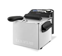 Taurus Freidora de aceite Professional 2 Plus – 2L, 1700W, sistema filtrado, Inox