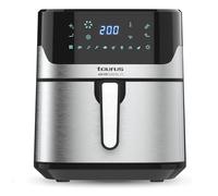 Taurus Freidora de Aire 6,5L AF1600XD 1500W 973983000 Inox, DIGITAL 7S