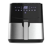 Freidora de aire Taurus AF1450XD 5L 1450W pantalla LCD, 8 programas, acero inoxidable