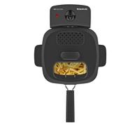 Freidora - Taurus DF1200, 1200 W, 1.5 l, Hasta 190ºC, Desmontable, Negro