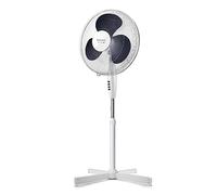 Taurus Greco 16 C Ventilador de columna, base cruzada, pies antideslizantes, 3 aspas/40 cm de diámetro, 3 velocidades, blanco