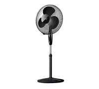Taurus Greco 16CR Elegance - Ventilador de pedestal de 40 W, oscilante, base redonda, altura ajustable, sistema de oscilación automática/inclinación ajustable, 3 aspas/diámetro 40 cm, silencioso