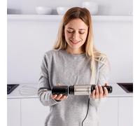 Taurus - HBA1500XE Batidora de inmersión 1500 W Negro, Acero satinado