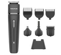 Taurus HIPNOS COMPLET - Cortapelos 7 en 1 Autonomía de 90 Minutos Wet&Dry Uso con o sin Cable Negra