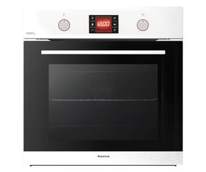 Taurus HM973IXD - Horno encastrable programable 73L, 2900W, temporizador digital, 10 funciones, incluye bandeja y parrilla, hasta 250°C, sistema limpieza WaterSteam, Negro