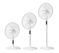 Taurus Ice Brise 3en1 Ventilador de Pie 50W Blanco