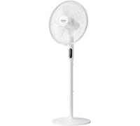 Taurus Ice Brise 3en1 - Ventilador sobremesa, ventilador medio y ventilador columna, digital, control remoto, diámetro 40cm, 3 velocidades, 5 aspas, temporizador, oscilación, inclinación, cable 148cm