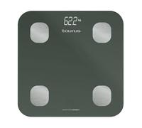 Taurus Inception Connect - Báscula de baño inteligente, conectividad bluetooth, App Taurus Connect, múltiples mediciones como:% grasa corporal,% masa muscular,% masa ósea, memoria 14 usuarios