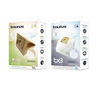Taurus Microfibra TX3 Papel Accesorio Bolsa Aspirador, Multicolor, 3 L