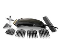 Taurus - Cortapelos Eléctrico Profesional Mithos Avant 6W | 4 Peines Guía | Cuchillas Titanio | 10 Alturas Corte | Motor AC 3000 rpm | Palanca Ajuste | Uso con Cable | Accesorios Limpieza | Gris