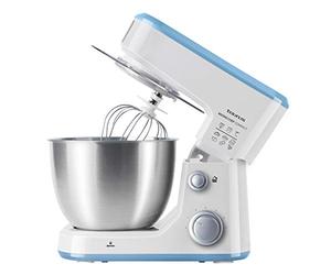 Taurus Mixing Chef Compact - Batidora amasadora con sistema planetario, 5 funciones, 6 velocidades, Función turbo, Bol de 4 l, Acero inoxidable, 500 W