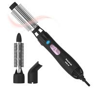 Taurus - Moldeador de Pelo Model Air 1200W | Distribución de Calor 360º | 3 Velocidades y Temperaturas | Accesorios Intercambiables | Diseño Compacto y Portátil | Punta Fría y Base Antideslizante