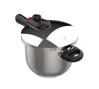 Taurus Moments Rapid 8L - Olla a presión, capacidad 8L, triple sistema seguridad, válvula extraíble 4 posiciones, toque frío, para todos los fuegos, apto para lavavajillas, acero inoxidable