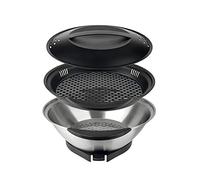 Taurus Mycook Vaporera de inox - Conjunto completo de vaporera de 2 niveles para robot de cocina Mycook Touch, Mycook One y Mycook Easy para cocinar al vapor. Cocción al vapor.