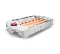 Taurus - Tostador Plano Horizontal Neptuno Plus 900W | 24X20cm Superficie Tostado | 12 Niveles Tostado | 3 Resistencias Tostado Uniforme | Indicador Acústico | Bandeja Recogemigas | Recogecables