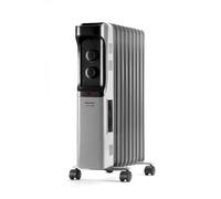 Taurus New Dakar 2000 Radiador de Aceite 2000W, 9 Elementos, Termostato | 3 intensidades de calor, protector térmico, recogecables; hasta 20 m²