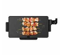 Taurus Steakmax 2200 - Plancha de Asar Revestimiento Antiadherente, sin PFOA| 2200W| Gran Superficie 49 x 27 cm| Limpieza Fácil| Bandeja Recoge-Grasas| Pies Antideslizantes | Color Negro