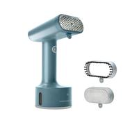 Taurus - Plancha Vertical Vapor Sliding Care Compact 1600W | Lista en 18s | Vapor 25 g/min | Suela Inox | Autoapagado | Depósito 135ml Extraíble | Alta Desinfección | Cepillo Tejidos | Turquesa