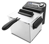 Taurus Professional 2 - Freidora professional, 1700 W, capacidad de 2 l, regulador de temperatura, Negro/Plata