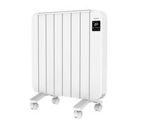 Taurus - Radiador Eléctrico Persia 1500 | 6 Elementos 1500W | Pared o Pie | Termostato Ajustable | Programación 24/7 | Pantalla LCD | Silencioso | Desconexión Total
