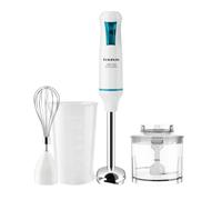 Taurus Robot 750 Easy Plus Inox Batidora de Mano 750W, Picadora y Batidor | Un solo botón a máxima potencia, varilla inox antisalpicaduras, vaso medidor 500 ml