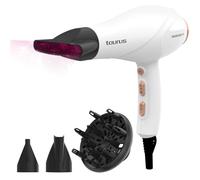 Taurus - Secador Fashion Ionic | 2600W | Motor AC Profesional | Tecnología Iónica Anti Encrespamiento | Potencia Adjustable | 3 Niveles de Temperatura y 2 Velocidades | Concentrador y 2 Difusores
