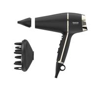 Taurus - Secador pelo Fashion 2400 Ionic | 2400W | Motor profesional AC | Antiencrespamiento | 6 ajustes velocidad/temperatura | Gran caudal de aire | Aire frío | Accesorios: concentrador y difusor