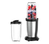 Taurus Shake & Go Mix - Mini batidora portátil de 1000W con vaso de 500 ml portatil | 6 cuchillas de acero inoxidable | Tritura hielo y fruta congelada | Pulse Technology | Incluye tapas