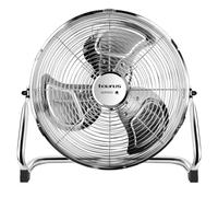 Taurus Sirocco 18 - Ventilador circulador de aire, 3 velocidades, 3 hélices metálicas, 45 cm de diámetro, inclinación ajustable, 120 W, rejilla extraíble, silencioso, base antideslizante, Color Cromo