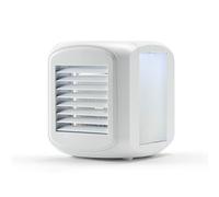 Taurus Snowfield Mini - Mini climatizador evaporativo, Mini cooler, Aire acondicionado portátil, Mini ventilador, Con luz, 640ml, 3velocidades, Ventila, refresca y humidifica, Depósitos refrigerables.
