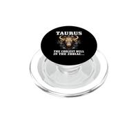 Taurus The Coolest Bull In The Zodiac PopSockets PopGrip para MagSafe