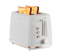 Taurus Tostador Fusion Crunch, 2 ranuras cortas, 7 niveles tostado, 3 funciones: Cancelar, Recalentar, Descongelar, autocentrado, bandeja recogemigas, 800W