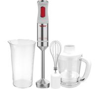 Taurus, Turmix Valkiria - Batidora de mano, 1500W, regulador velocidades, inox, pica y bate, función turbo, acabado soft touch, kit completo de accesorios, vaso, jarra y varilla batidora, libre BPA